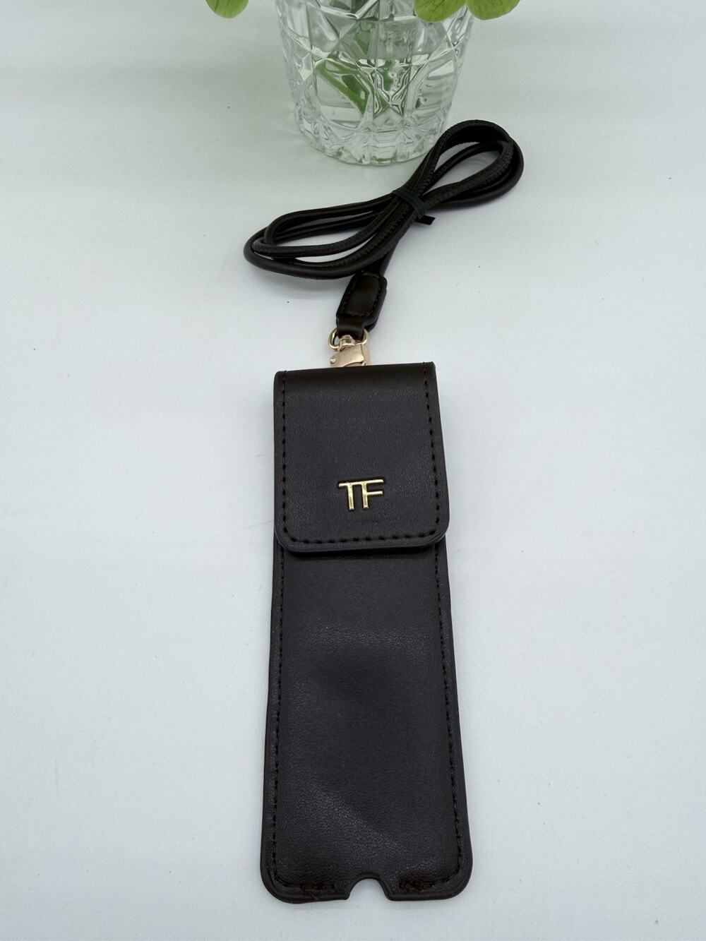 Tom Ford Lipstick Case Crossbody 5.5” * 2”